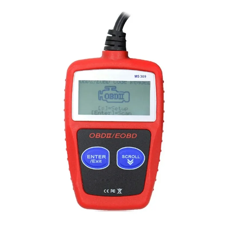 MS309 Scanner OBD2 Controllo auto Lettore di codici motore Strumento di scansione guasti Strumento diagnostico automatico OBDII Accesso facile e rapido - Image 4
