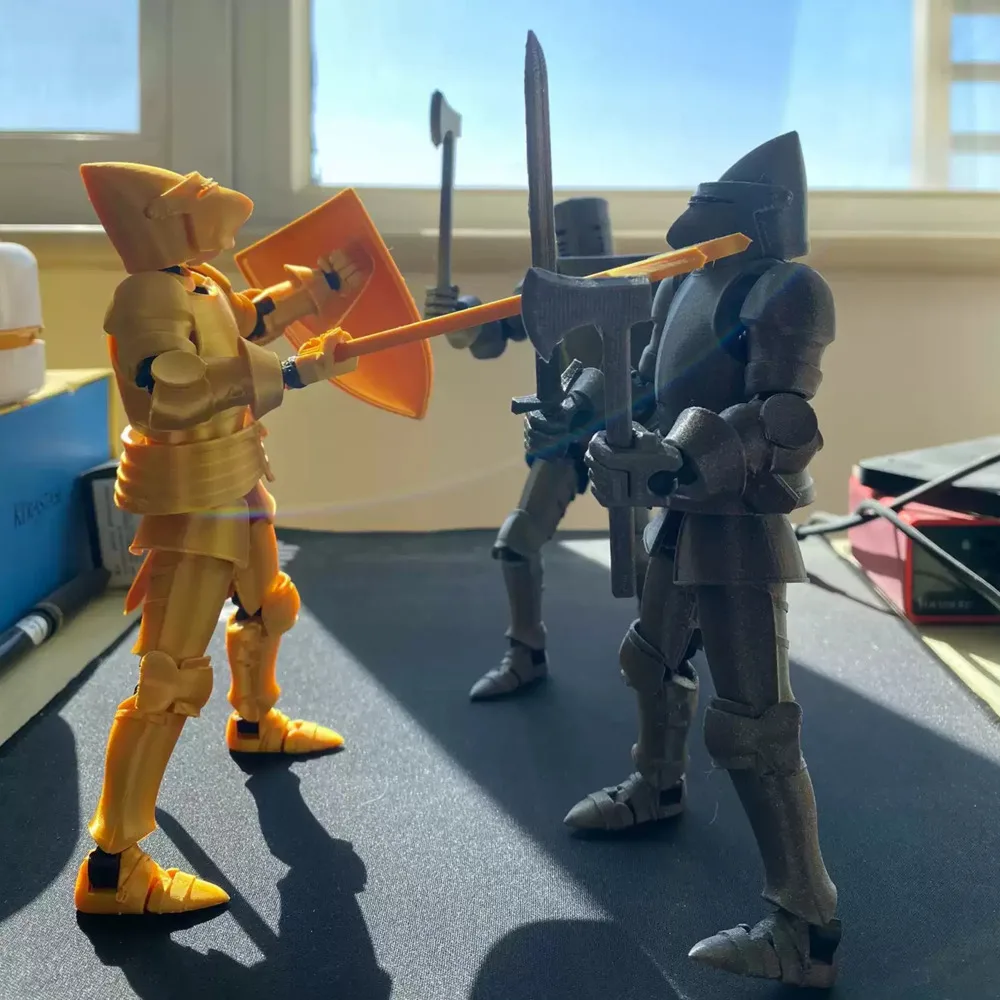 

Рыцари Легион армированный Солдат модель Sgl многошарнирные подвижные игрушки Фигурки 3D Печатный робот для детей орнамент подарки