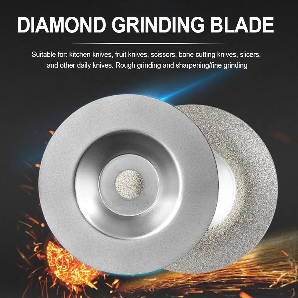 

Sharpening Blade Bowl Shaped Woodworking Cutting Tool Sharpening Disc Diamond Grinding Wheel Saw Blade Grinding Discs