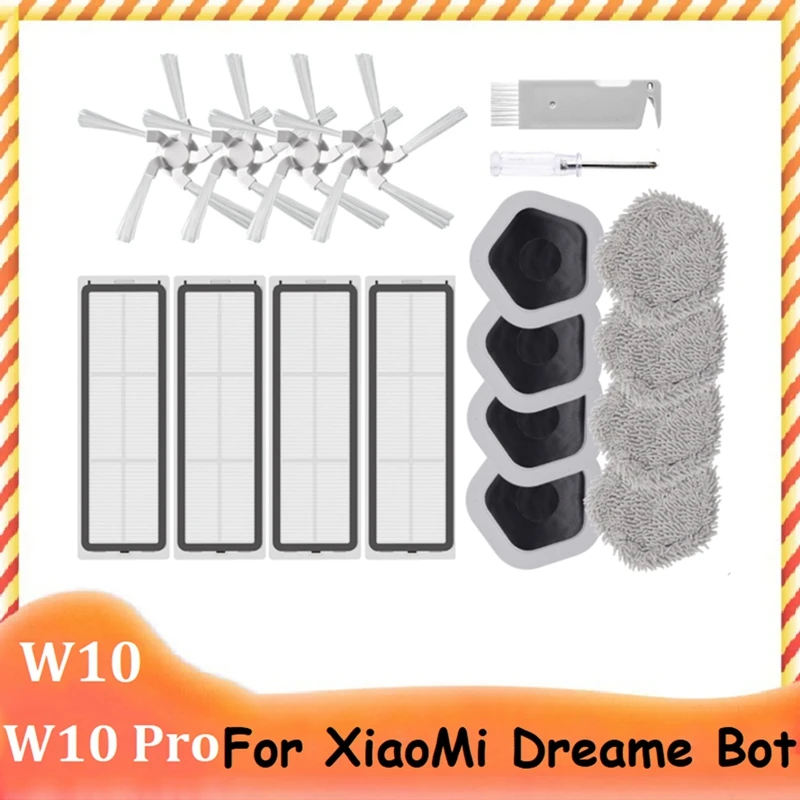 

18 шт., моющийся фильтр HEPA для робота Xiaomi Dreame Bot W10 и W10 Pro
