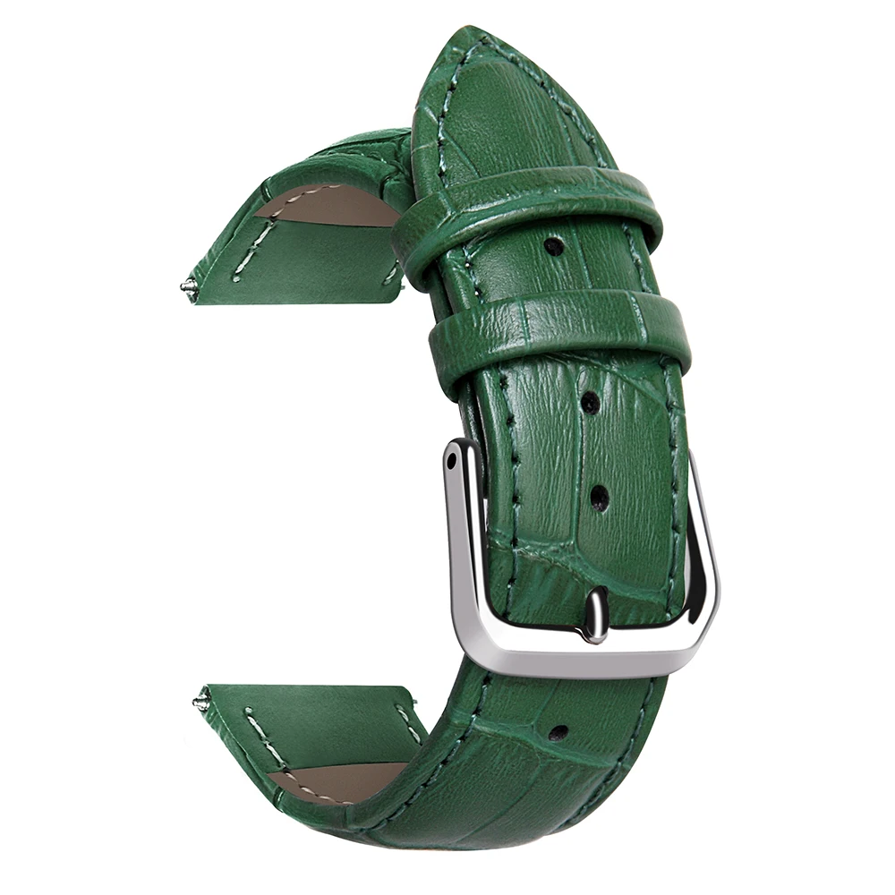 Premium Calfskin Leather Watch Strap with Free Tool - Universal Fit
