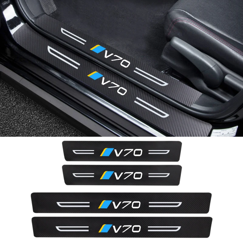

Наклейки из углеродного волокна для Volvo V70