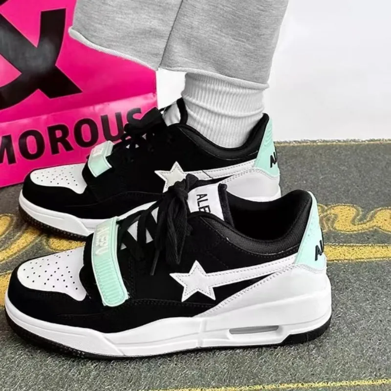 Women's Leather High Top Sneakers High Quality Fashion Running Woman Shoes Non Slip Female Sports Casual Shoe Zapatillas Hombre 6