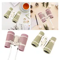 Jungle Binoculars Magnifying Glass Portable Children Magnification Toy Shockproof Telescope for Birthday Hiking Presents 2
