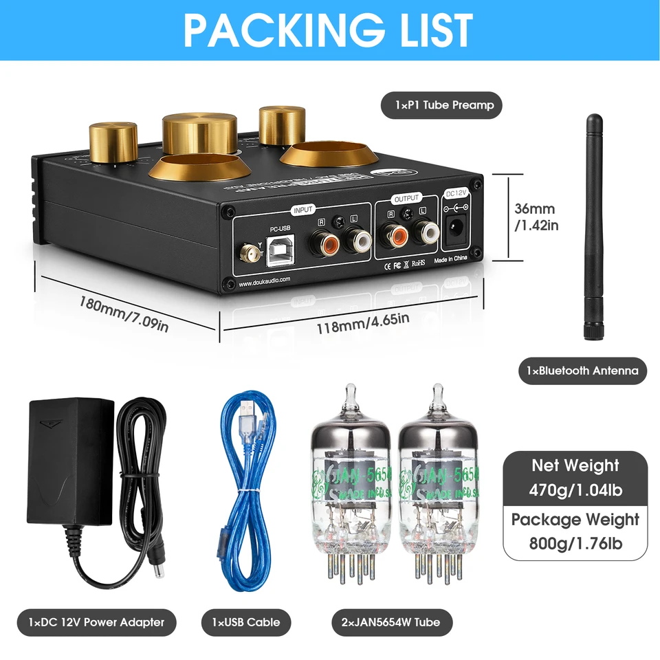 Douk Audio P1 PLUS 2CH Bluetooth JAN5654 【公式通販】