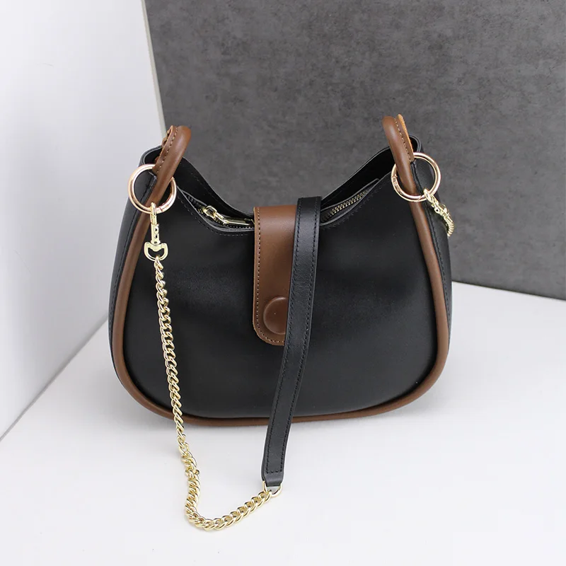Chain Bag Strap Luxury Handbag Purse Replacement Leather Chain Strap  Crossbody Bag Shoulder Bag Strap Women's Bag Chain TINBERON - AliExpress