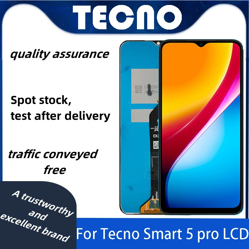 

The original LCD screen of the Infinix Smart 5 Pro is a spare part for the touch screen digitizer
