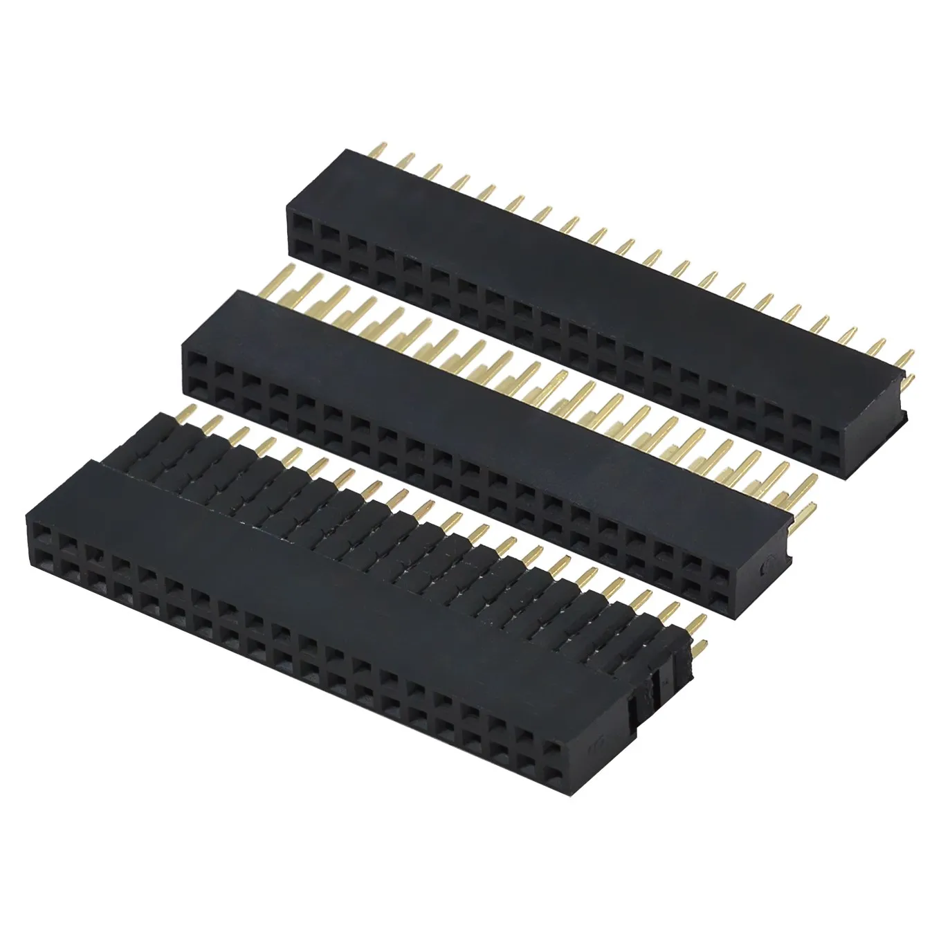 2*20 drei schicht iger weiblicher Sitz mit erhöhtem Abstand von 2,54mm gpio, geeignet für Himbeer-Pi 3b 3b 4b