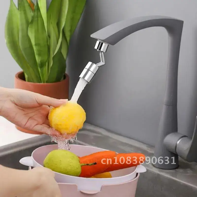 Universal Faucet Splash Proof Head Nozzle Universal External Joint Rotatable Pressurization Filter Extender Universal Kitchen