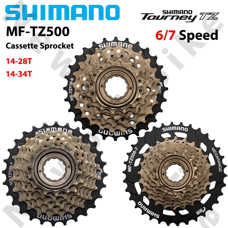 SHIMANO TZ500 A ROSCA 14-28t CON PROTECTOR - Marcovecchio Bikes