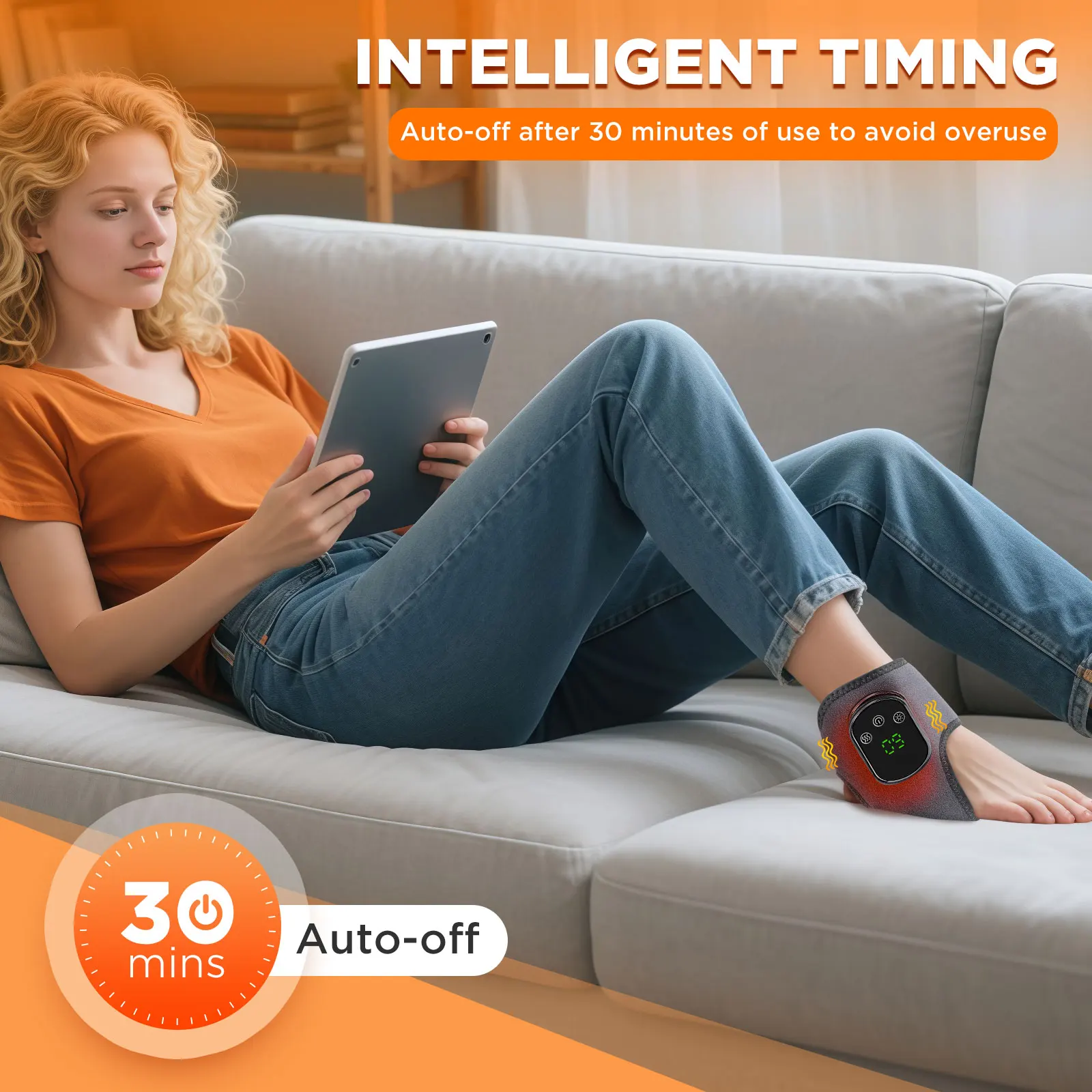 Electric Ankle Brace Massager 3
