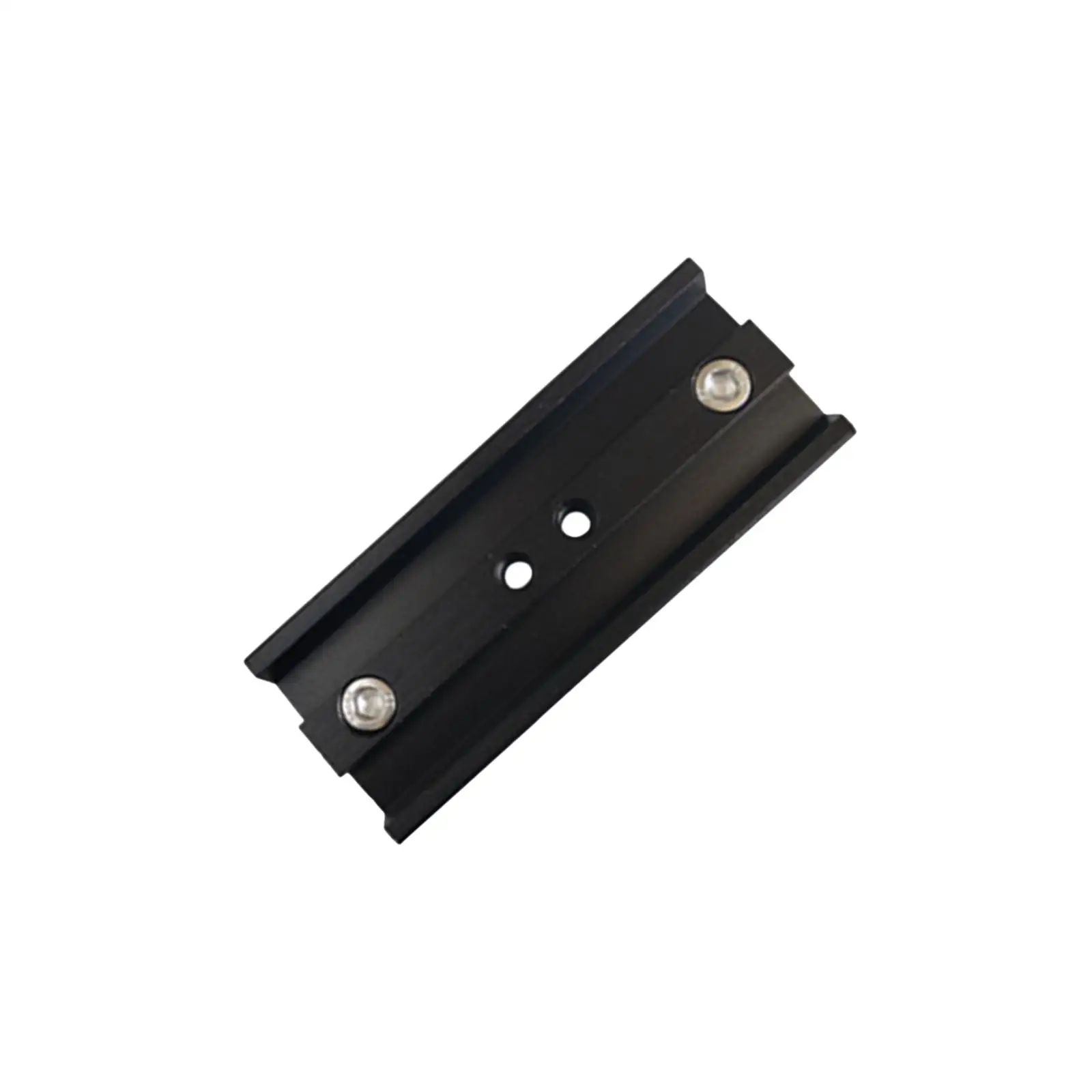 Dovetail Mounting Plate Convenient Installation 1/4 Screw Thread 108mm Green Dovetail Mount Plate Adapter Threaded Post