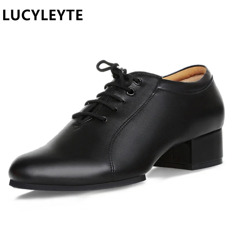 Genuine Leather Dance Shoes For Men Dance Shoes Professional Latin