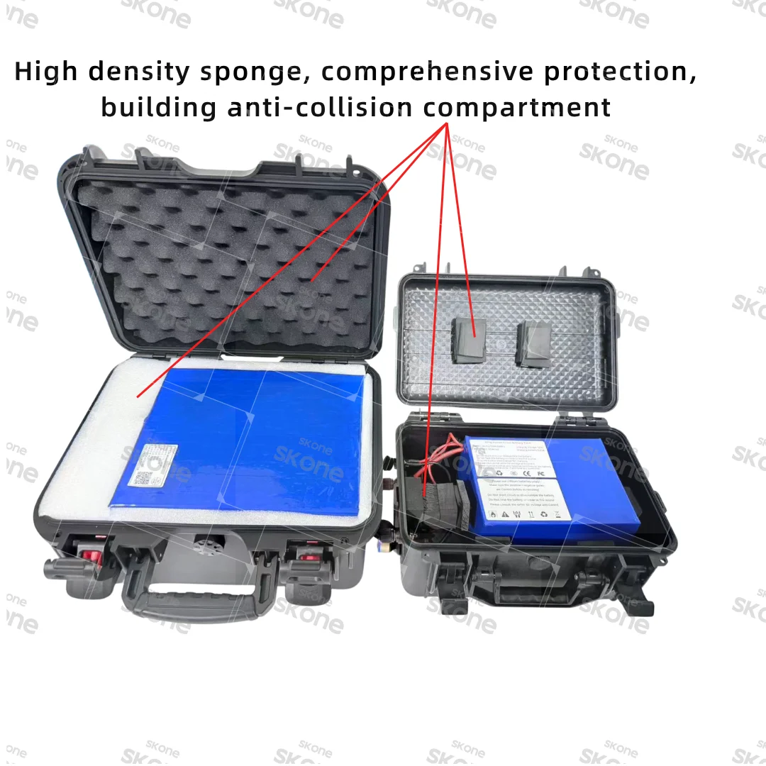 36V LiFePO4 Rechargeable Battery with Charger for Solar and Backup Systems