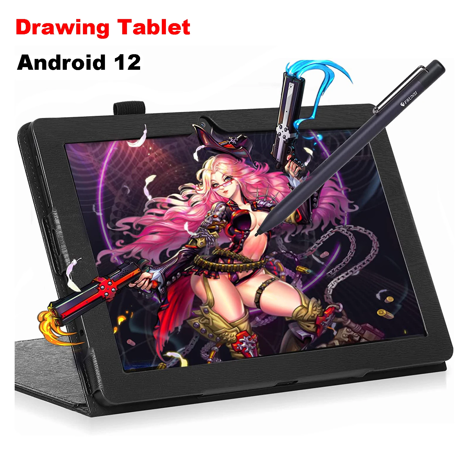 FRUNSI RubensTab タブレット 本体 Frunsi Standalone Drawing Tablet Pad with Android 12 No