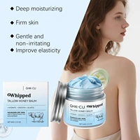 Peptides de cuivre GHK-Cu Tallow de boeuf pour la peau : baume bleu Manuka Honey hydratant visage et corps pour peaux matures, sèches et sensibles 4