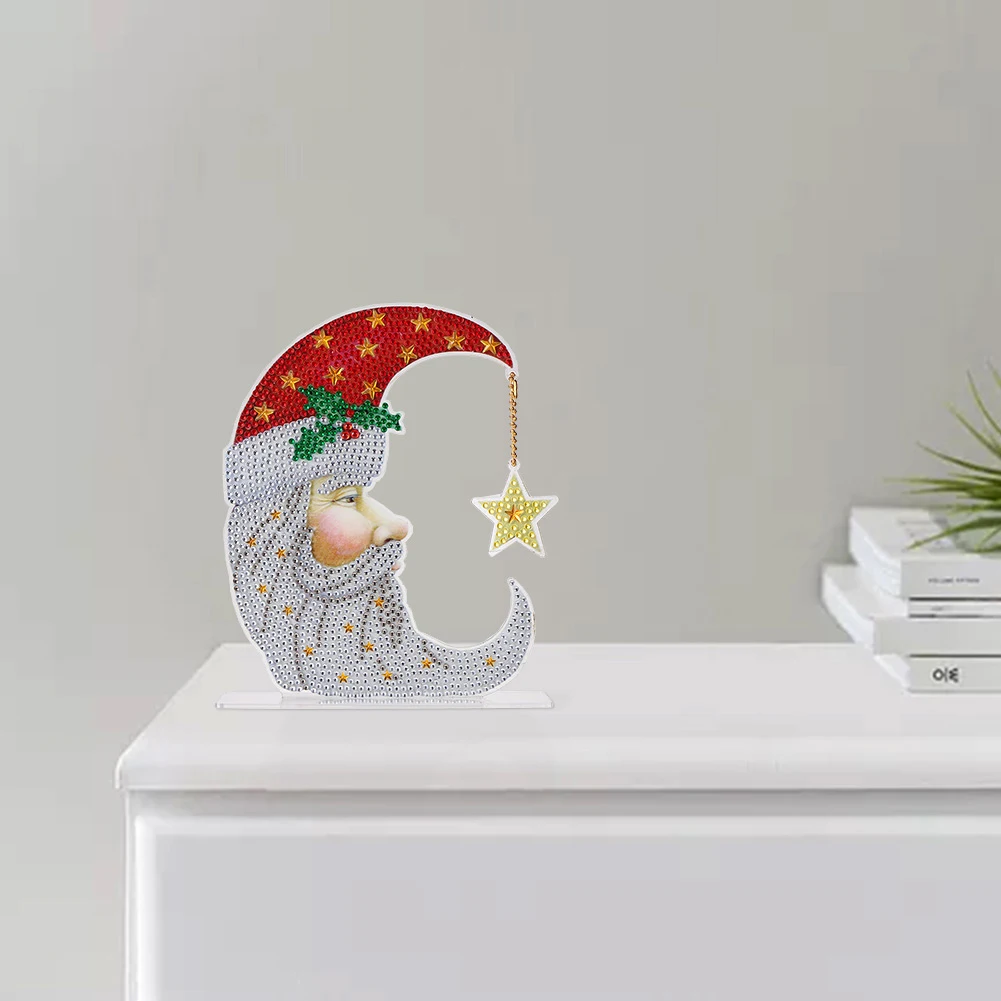 diy christmas decorations diamond painting christmas tree santa