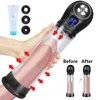 Electric Vacuum Penis Pump Sex Toys for Men Penis Enlargement Plastic Pump Male Dick Extender Penile Training Device Adults Shop 1