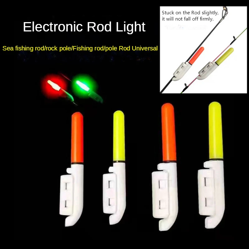 Electronic Pole Light Waterproof Float Glow Stick Night Fishing Fluorescent  LED Lights Fishing Bobber for Fishing Rod - AliExpress
