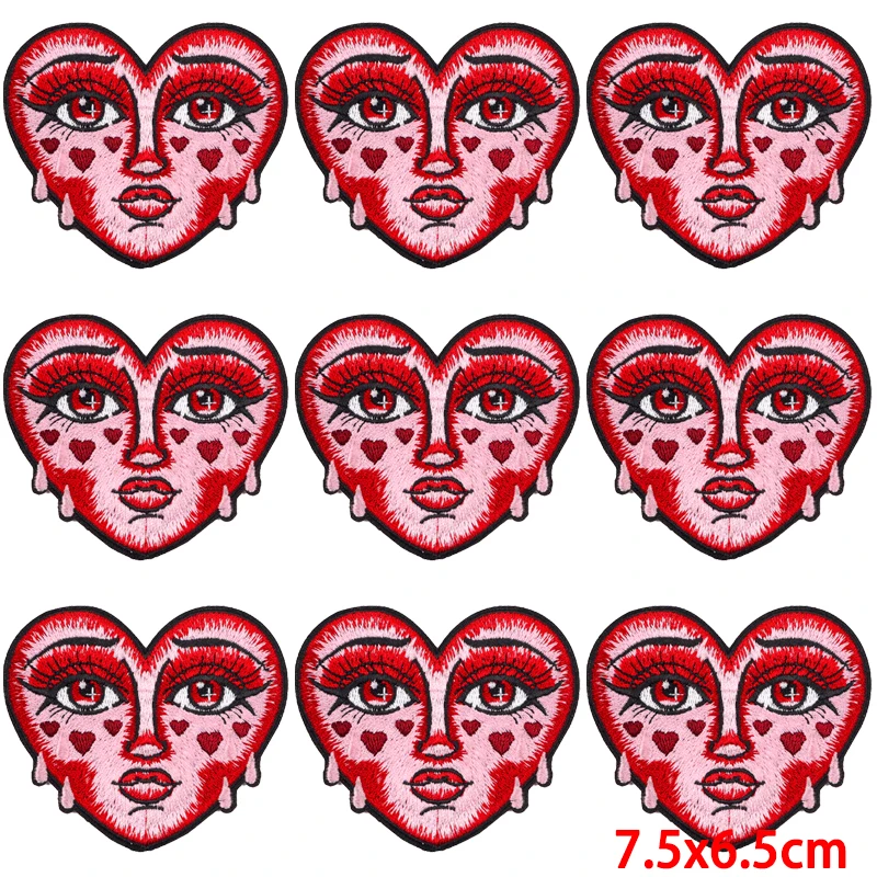 

10 шт./партия, термоклейкие нашивки для одежды