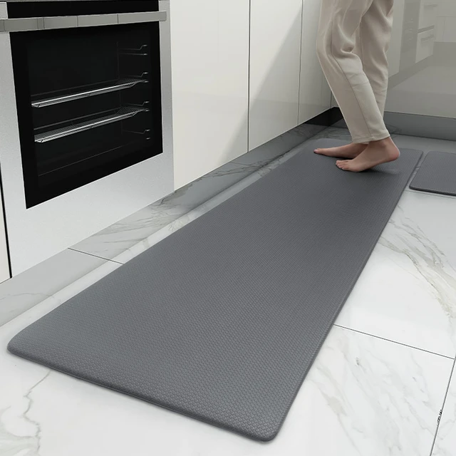 Kitchen Mat Anti Fatigue Waterproof Memory Foam Cushioned Rug Non