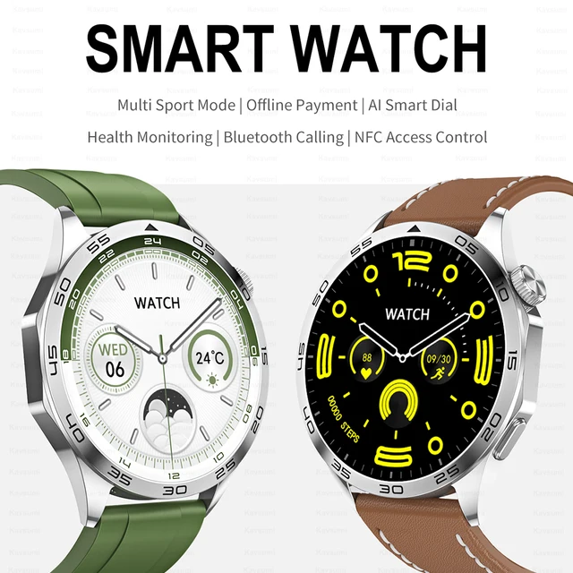 Watch GT4 Smartwatch for Men: A Versatile Companion for Health, Fitness, and Connectivity