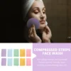 120 Pcs Face Wash Skin Washing Tool Cleansing Pad Makeup Remover Sponge Eye Puff Compressed Puffs Cleaning Women Pads Sponges 5