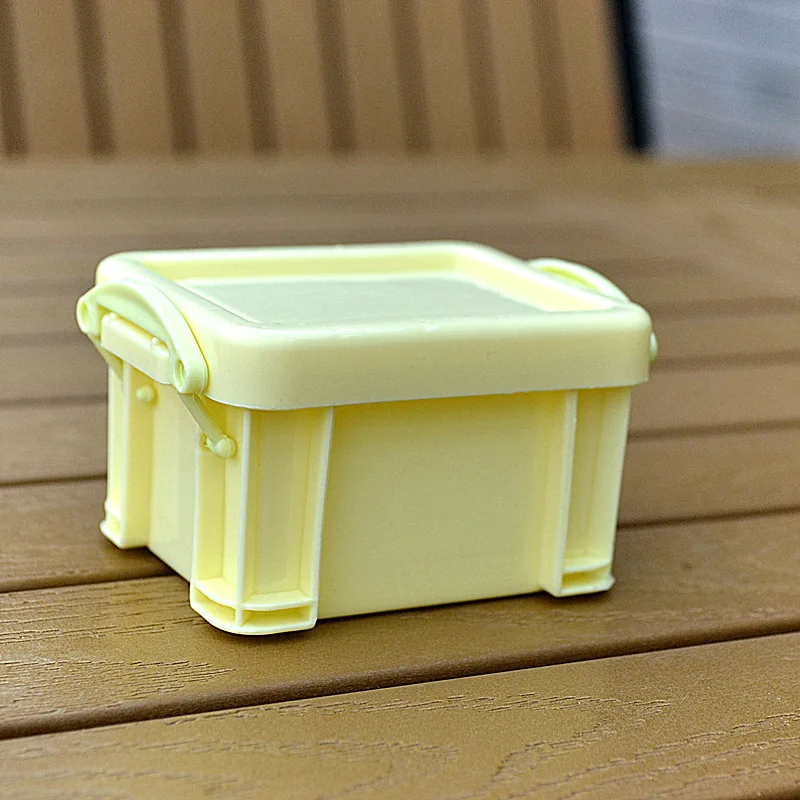 0.14L Mini Lock Storage Box Plastic Latch Box with Lid Stackable Craft  Organizer Box Cute Storage Boxes for Small Articles - AliExpress