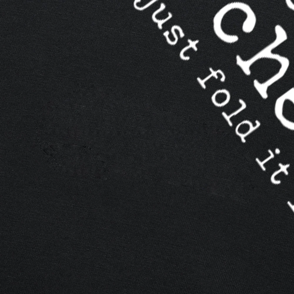 Divertente nel formaggio You Just Fold T-shirt Streetwear Manica corta Regali di compleanno T-shirt stile estivo Abbigliamento da uomo_voghion.com