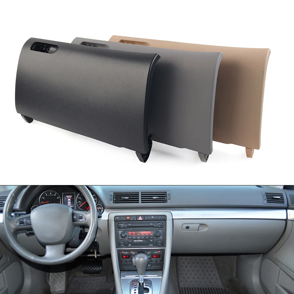 

LHD Car Storage Box Cover Glove Box Door Lid Without Buckle 8E1857124A For Audi A4 S4 B6 B7 2001-2008 For RS4 2006-2008