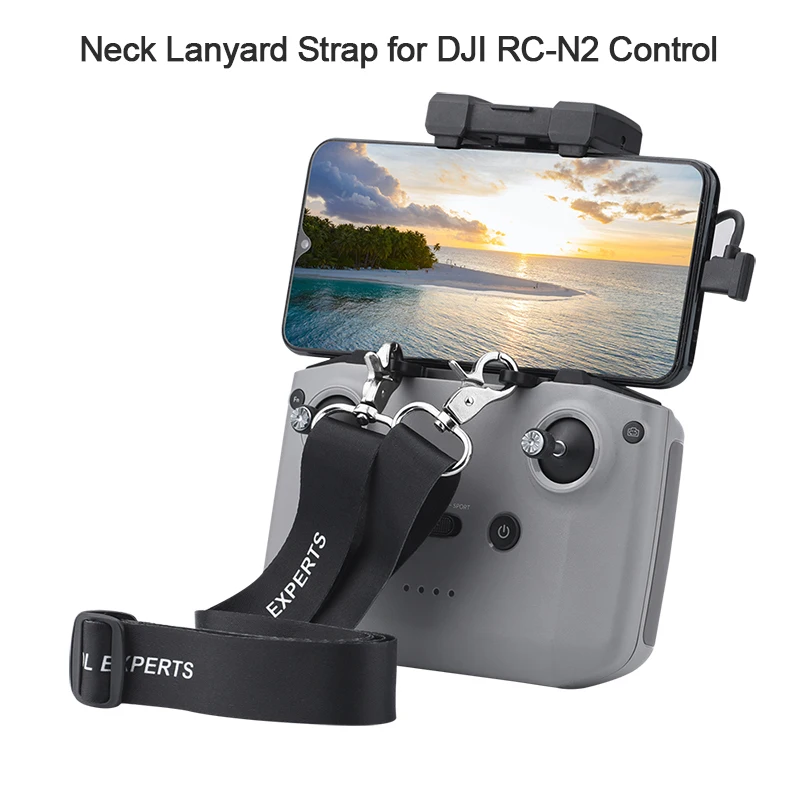Rc-N2 Tracolla Con Gancio Per Staffa Per Mini 4 Pro/Air 3 Senza Schermo Rc-N2 Telecomando Comodo Cordino Di Sicurezza