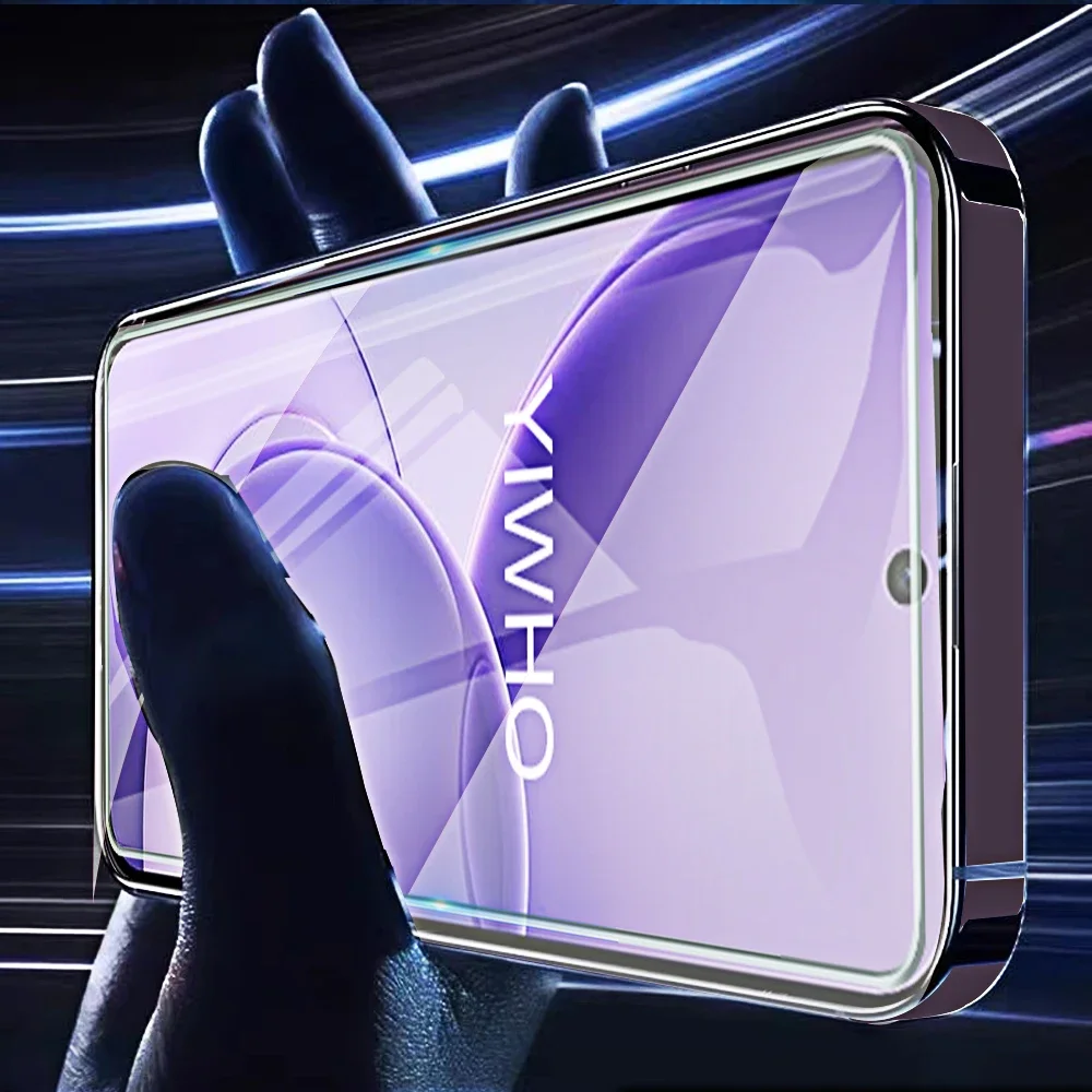 4-Pack HD Tempered Glass Screen Protectors with Protective Film Cover