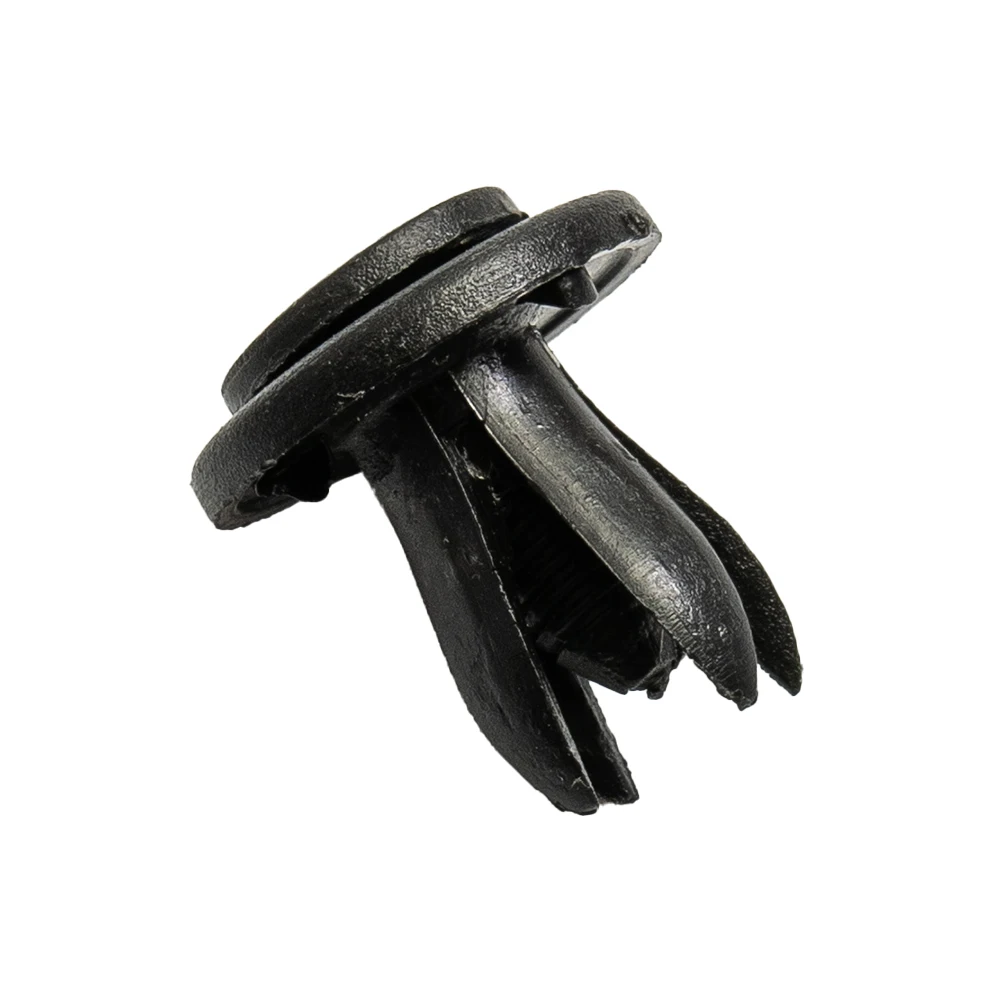 

50pcs/set Car Body 6mm Hole Dia Plastic Rivets Black Fastener Fender Bumper Push Pin Clips Universal Durable Exterior Parts