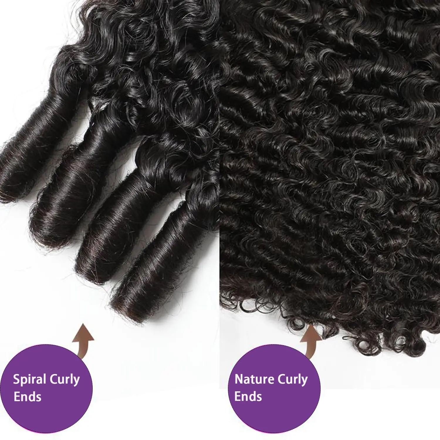 12A Burmese Curly Human Hair Bundles Virgin Hair Burmese Vietnamese Raw Human Hair Extensions 3C4A Spiral Curly Bundles 1/3/4 Pc 4