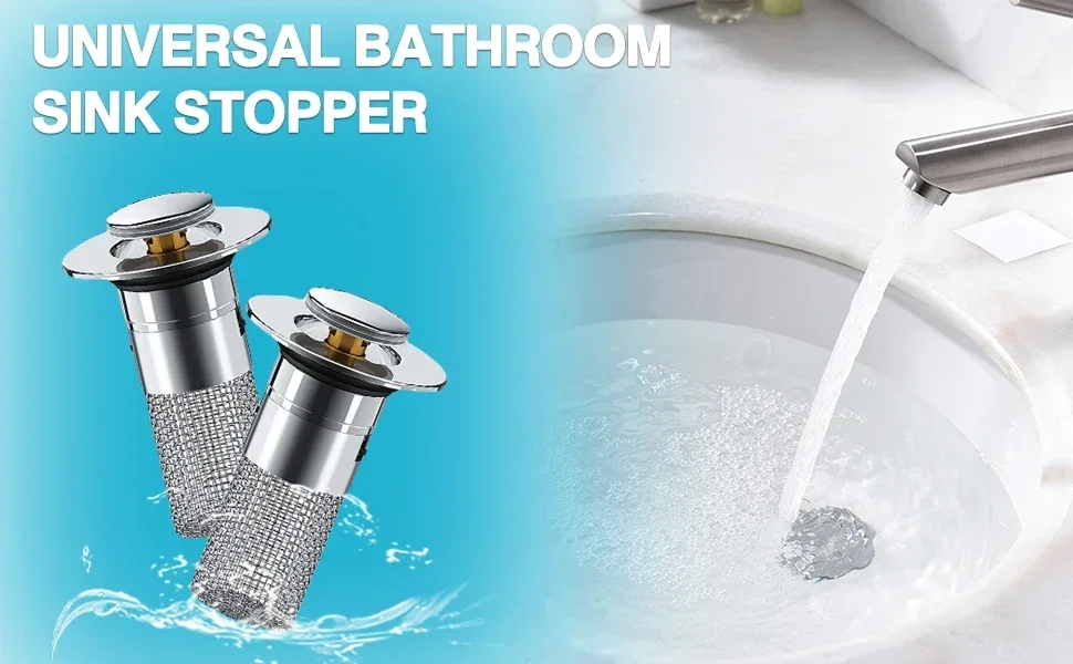 sink plugs for drain bathroom sink hair catcher