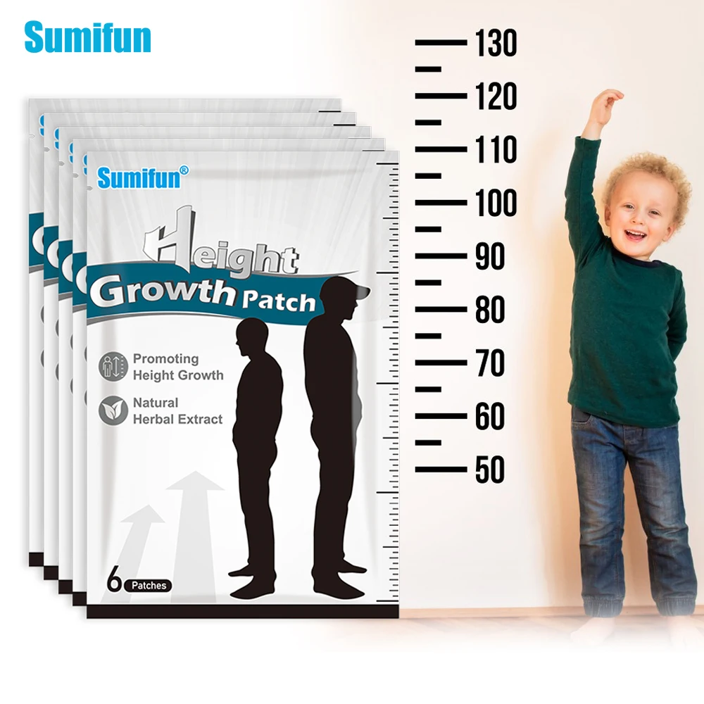 

6/30/60Pcs Sumifun Height Growth Patches For Adult Child Grow Taller Sticker Promote Bone Development Body Health Care Plaster