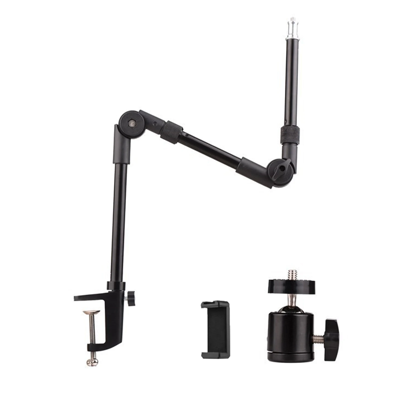 Adjustable Camera Desk Mount Live Streaming cam Stand Projector Fill