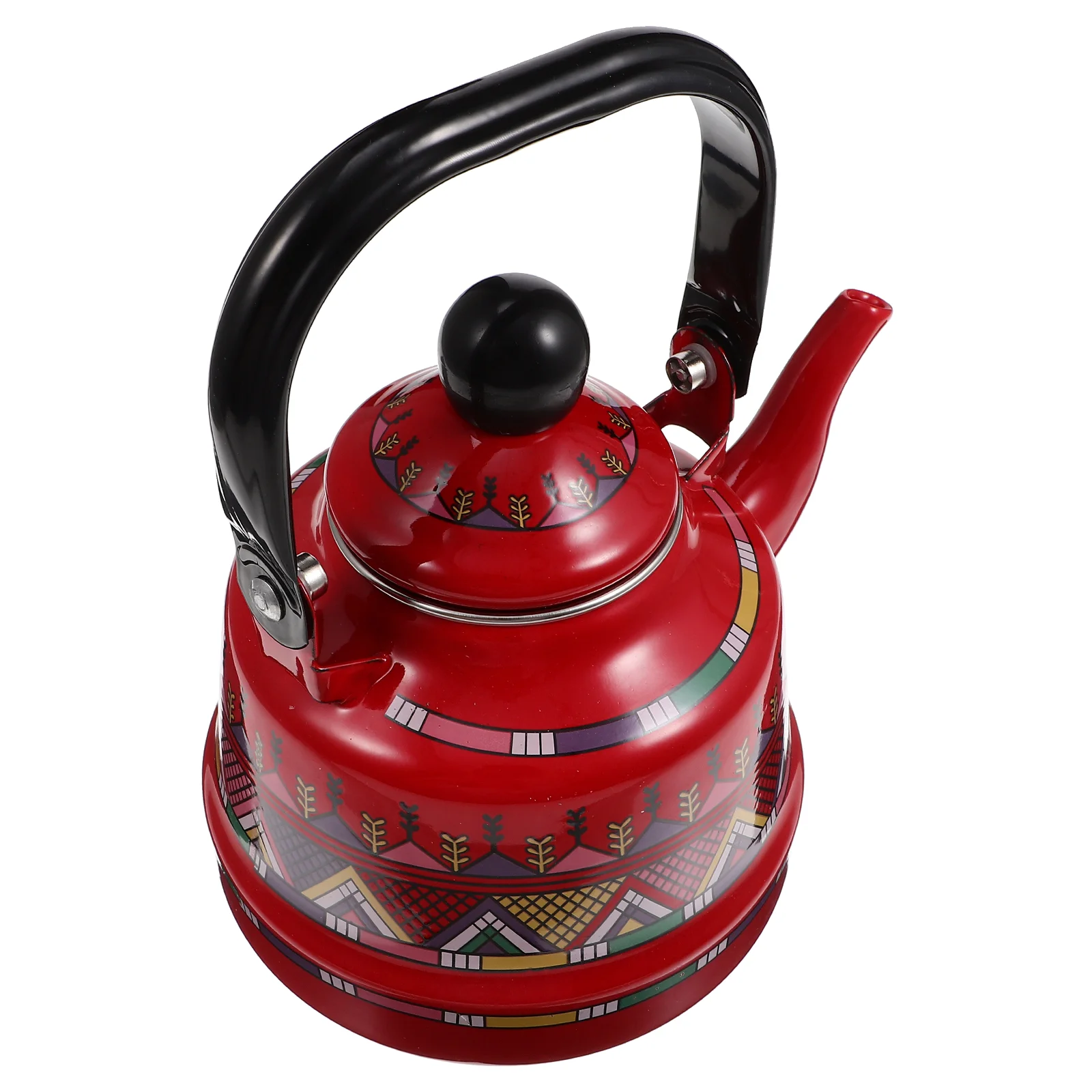 

Enamel Ancient Bell Pot Camping Kettle Teapot for Gas Stove Kettles Stoves Electric Water Boiler Home Essentials