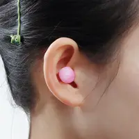 Wax Cotton Earplugs Swimming Ear Plugs Noise Reduction Sleeping Snoring Sound Insulation Hearing Soundproof Portable Protection 2