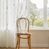 Living Room Kitchen Wedding Decor Airy Home Drapes 2025 New 3D Tulle Curtains With White Cloud Design Sheer Panels For Kids Room 4