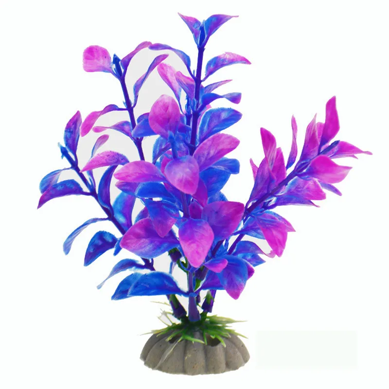 

Aquatic Plants Fish Tank Decoration Plastic Flowers Aquarium Ornaments Fake Grass Plants Aquarium Decoration Pet Accessories