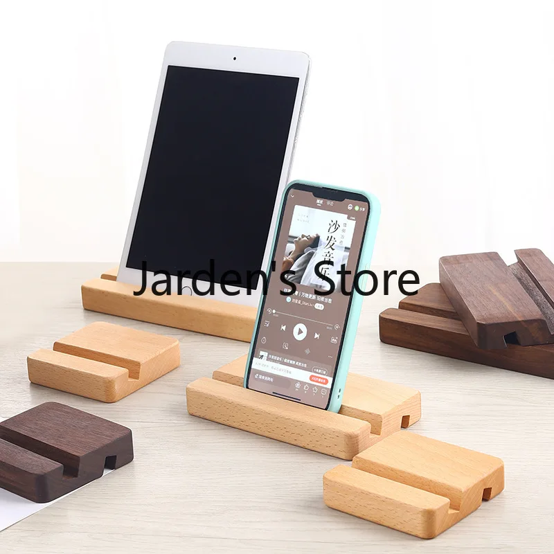 

Креативная Многофункциональная подставка из твердой древесины для часов, телевизора, планшета, портативное настольное хранилище