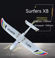 Sky Surfer X8 Glider 1.4m Novice Beginner Fixed Wing Epo Detachable Collision Prevention And Fall Prevention 2
