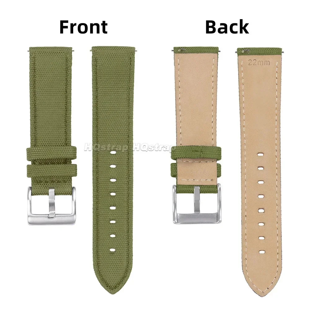 Deluxe Nylon Quick-Release Watch Strap – Versatile Replacement Bracelet