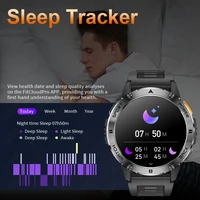 LIGE 2025 extérieur GPS sport Tracker montre intelligente hommes boussole Bluetooth appel étanche Smartwatch lampe de poche LED montres de poche 4