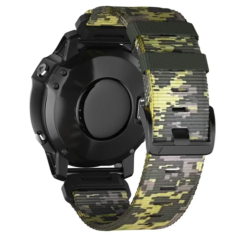 High-Performance Sports Nylon Loop Band for Garmin Watches - Durable & Versatile Bracelet Strap
