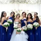 Bridesmaid Dresses Wedding Party For Women 2022 Elegant Black Satin A Line Long Night Woman's Evening Formal Gowns