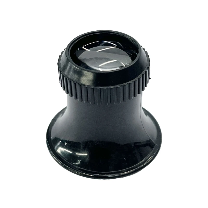 

Glass 10X Eye Loupe Monocular Magnifier Watch Repairing Lens for Coin Stamp Inspection Science Dropship