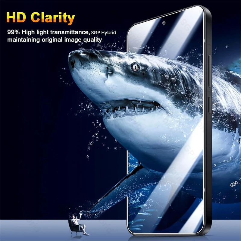 레드미 노트 15 프로 5G용 9H 투명 보호 강화유리 3개, 레드미 노트 15 프로 5G 풀커버 강화유리