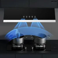 New household range hood. For kitchen.  Large suction. With automatic cleaning function. For rental housing. 1